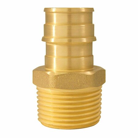 HOMESTEAD 0.75 in. MNPT Male Adapter, Brass HO2184880